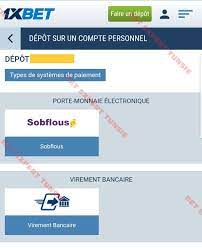 méthodes de paiement et de retrait