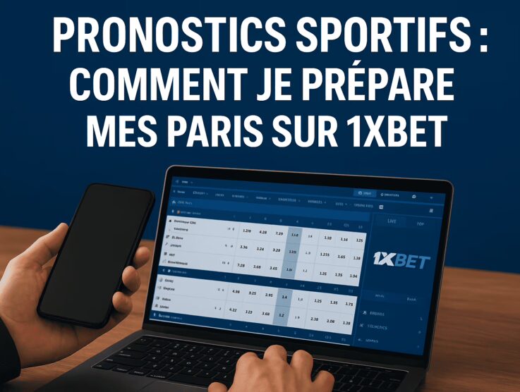 Pronostics sportifs : comment je prépare mes paris sur 1xBet